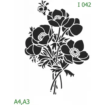 Šablona I 042 - A3 , Nelepící folie