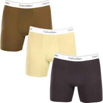 Boxerky 3PACK pánské boxerky Calvin Klein vícebarevné (NB2381A-GW2) L NB2381A-GW2 Možnost vrácení zboží ZDARMA do 120 dnů!