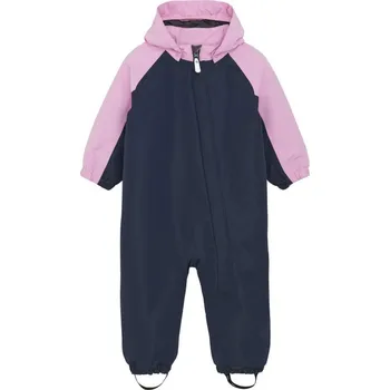 Lyžařský overal COLOR KIDS Coverall - Colorblock & Solid-Lilac chiffon - 104