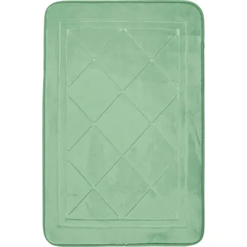Koupelnová předložka Koupelnová předložka HAMILTON ROMBI zelená 50x76 cm Multi Decor
