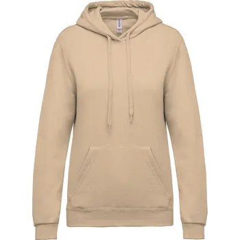 Dámská mikina Dámská mikina s kapucí Kariban K473 Barva: Písková světlá, Velikost: M
