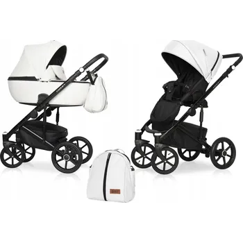 Kočárek Dětský kočárek 2v1 OZON Riko Basic SEDADLO PO I PROTI SMĚRU JÍZDY + TAŠKA + FÓLIE