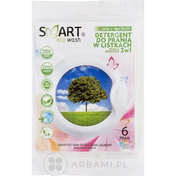Přípravek na praní Prací lístky Smart Eco Wash 6 ks