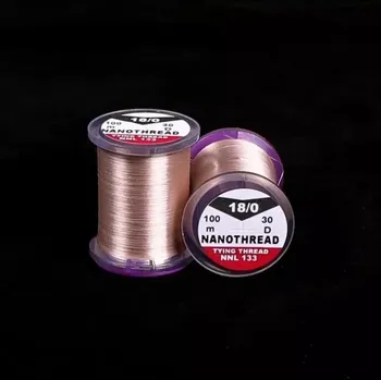 Hends Nano Thread 30D - 18/0 Light Brown (široká cívka)