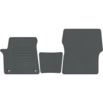 autokoberec Koberce Edecor velurové 3 ks