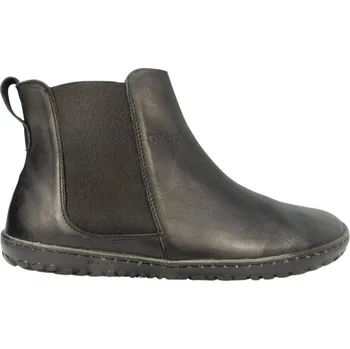 Dámská fitness obuv Pánská kotníčková celokožená barefoot obuv KEA černá 42