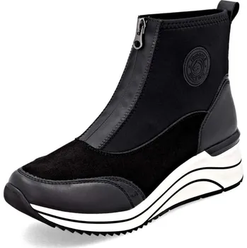 Dámské kozačky Rieker Dámská kotníková obuv REMONTE D0T78-02 černá W5 42