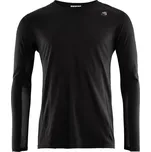 Triko dlouhý rukáv pánská ACLIMA LightWool Sports Shirt, Man jet black - XXL