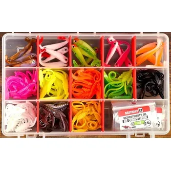 Umělá nástraha Sada nástrah pro lov na dírkách RedBass