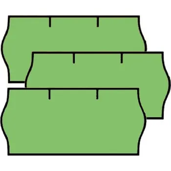 Samolepící etiketa Etikety 26x12 mm zelené do kleští CONTACT