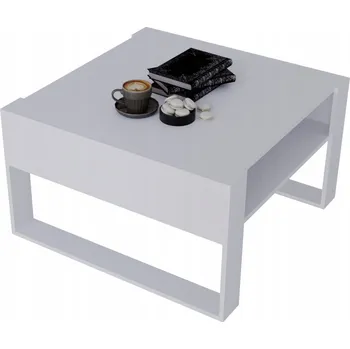 Konferenční stolek Konferenční stolek Perfektciecie čtvercový 68 x 71,5 x 45 cm bílý, vícebarevný