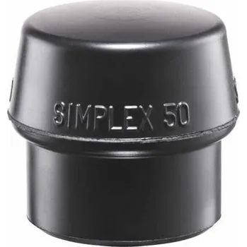 Kladivo Halder středně tvrdá černá hlavice z gumového kompozitu SIMPLEX 50 mm