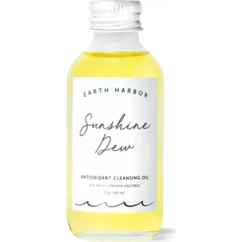 Péče o krk a dekolt Earth Harbor SUNSHINE DEW Antioxidant čistící olej 60ml refill