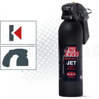Sebeobrana Slzný sprej KKS CS 3000 400ml
