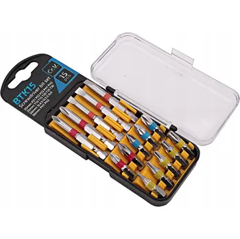 Bit BIT / NÁSTAVEC - SADA 15 KUSŮ CRV 10x25mm 5x50mm