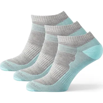 Pánské ponožky Ponožky Zulu Merino Summer 3-pack Velikost ponožek: 39-42 / Barva: tyrkysová