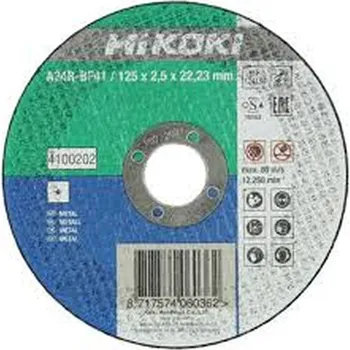 Řezný kotouč HiKOKI 4100201 Řezný kotouč na kov 115x22,23x2,5mm free_store_pickup