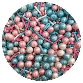 Jedlá dekorace na dort Cukrové zdobení Kluk nebo holka? 1kg - I LOVE CAKES