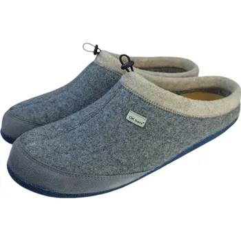 Chlapecké pantofle Barefoot pantofle YURI šedá 44