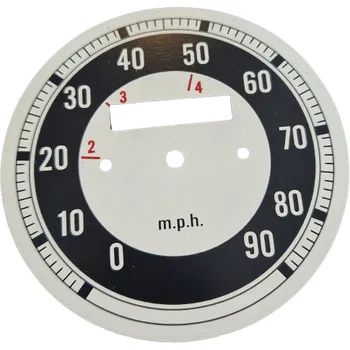Náhon tachometru Ciferník tachometru Jawa - (90 MPH)