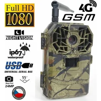 Fotopast BUNATY AKCE! 1+1 zdarma Fotopast BUNATY 4G GSM sada komplet