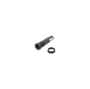 Elektrická zásuvka SCHURTER Zásuvka válcové pojistky 10A na panel Otv: Ø13mm UL94V-0 IP40