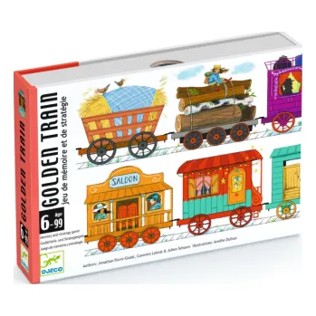 Desková hra DJECO Karetní hra Golden Train