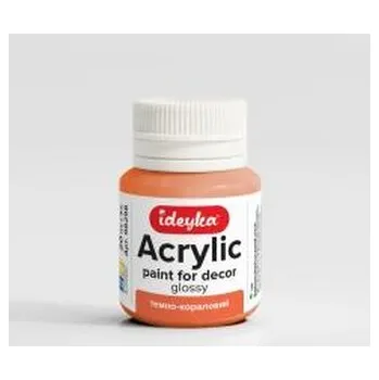 Set školních potřeb Farba akrylowa Ciemny koral 20ml