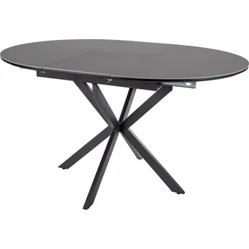 STŮL GASTON KERAMICKÝ ČERNÝ 140(180)X80