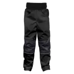 WAMU Softshellové kalhoty dětské ČERNÁ vel. 140-146