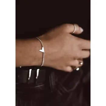 Souprava šperků NO MORE Love Bracelet Silver