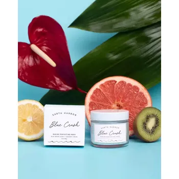 Péče o krk a dekolt Earth Harbor BLUE CRUSH Marine Perfecting Mask 60g