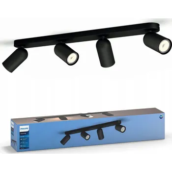 Bodové svítidlo Bodové svítidlo Philips myLiving Pongee černé