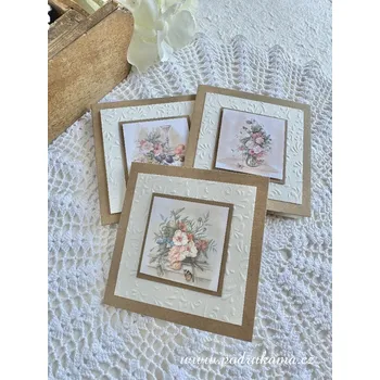 Pod Rukama Blahopřání malé více barev Barevnost: hnědá