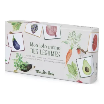 Desková hra Zábavná hra Loto zelenina