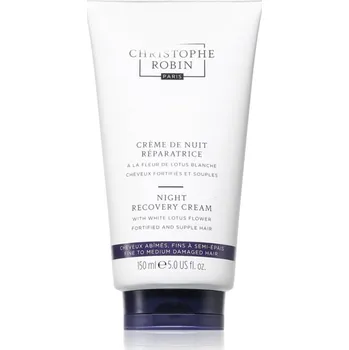 Pleťový krém Christophe Robin Night recovery light cream noční regenerační krém na vlasy 150 ml