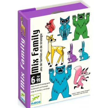 Desková hra DJECO Karetní hra Mix Family