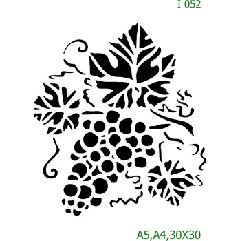 Šablona I 052 - 30 x 30 cm , Nelepící folie