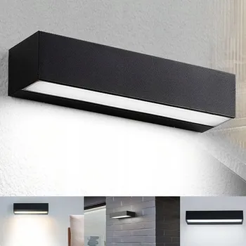 Venkovní osvětlení Nástěnné svítidlo ZCK61 černé integrované LED 12 W