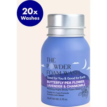 Sprchový gel The POWDER SHAMPOO Relaxing Body Foam Wash To Unwind Your Mind 20g MINI láhev
