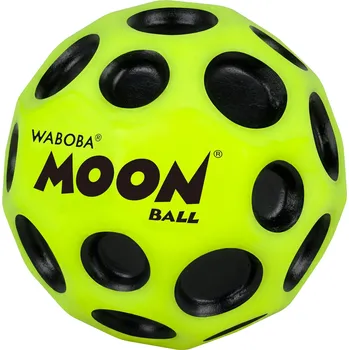 Dřevěná hračka Hyperskákací míček Moon Ball yellow