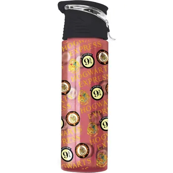 CurePink Plastová Harry Potter Koleje 540 ml