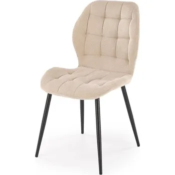 Jídelní židle Jídelní židle PRIMROSE — kov, látka, více barev Béžová