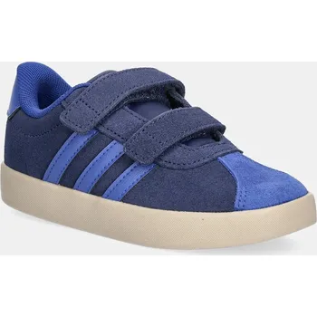 Chlapecké tenisky Dětské semišové tenisky adidas VL COURT 3.0 JP7876 námořnická modř 59X, EUR 27
