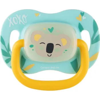 dudlíky Canpol babies Dudlík silikonový třešinka Exotic animals 0 - 6 m 1 ks Koala