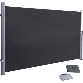 Markýza SONGMICS Boční markýza zatahovací 200 x 400 cm