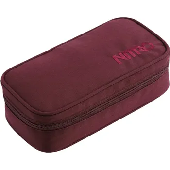 Penál NITRO penál PENCIL CASE XL wine + Sleva 5% s kódem AKCE5