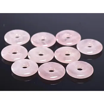 Přívěsek Magieprirody.cz Donut Růženín 25 mm #ZB288 přívěsek z růženínu