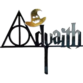 Party dekorace Narozeninová dekorace na dort Harry Potter Motiv: Varianta D