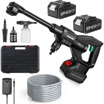 Vysokotlaký čistič AKUMULÁTOROVÁ TLAKOVÁ MYČKA ZAHRADNÍ SADA NA MYTÍ OKEN A DLAŽBY POWER